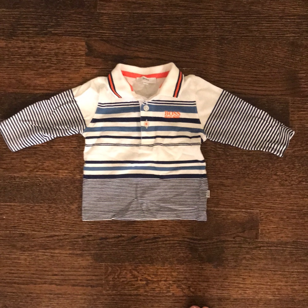 Boss long sleeve Polo